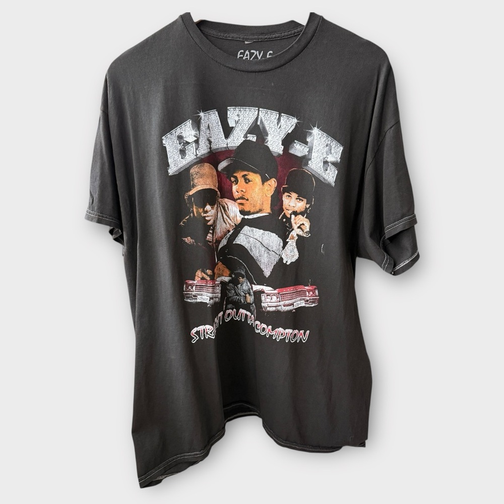 Eazy-E “Straight Outta Compton” Graphic Tee – L/XL (BNWOT, Minor Flaws)